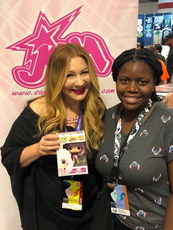 dragoncon #dragoncon2019 #samanthanewark #jemandtheholograms #plasticempire #funkopop #hasbro #jem #transformers #voiceactors #80sanimation #80scartoons #popculture #comiccon
