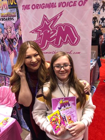 C2E2 #samanthanewark #jemandtheholograms #transformers #popculture
