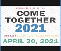 Come Together for "No Place for Hate" 2021