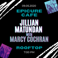 Jillian Matundan with Marcy Cochran on the Epicure Rooftop