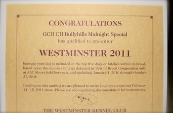 Westminster Invite
