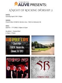 Alive Church presents: “A Night of Rocking Worship:2”