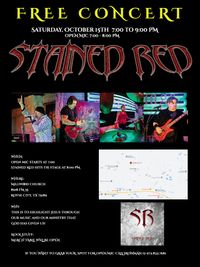 Stained Red FREE CONCERT!