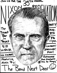 Penultimate Nixon Resignation Party
