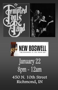Tempted Souls Band at New Boswell Brewery & Tap Room