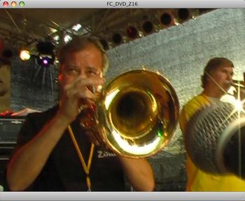 brass section at Zappanele
