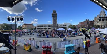 Stage view from Party in the Square
