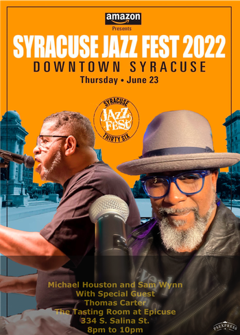 2022 Syracuse Jazz fest promo
