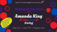 Amanda King & Her Trio of Swing Online Concert