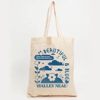 Beautiful & Blue Tote Bag