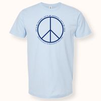 Peace T-Shirt - Light Blue