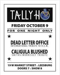 Caligula Blushed: Tribute to The Smiths & Morrissey and Dead Letter Office - International Tribute to R.E.M.