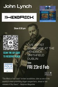John Lynch - Live at the Hendrick Hotel Smithfield Dublin