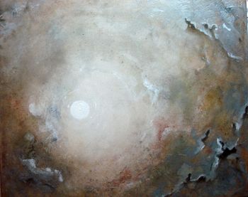 Moon - Acrylic on canvas
