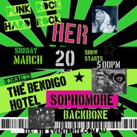 HER Live at the BENDI, supported by Sophomore & Backbone