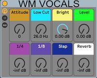 WM Vocals Ableton Preset