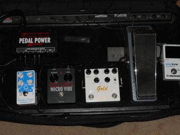 This is the most current of all pedalboard setups on the website.
