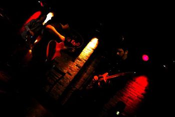 Noah Wheeler, Juano Lippi, Rik Mercaldi - Acoustic at The Bitter End in NYC - Photo by Amy Matarazzo
