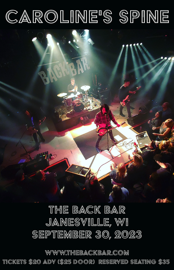 CAROLINE'S SPINE OFFICIAL Shows