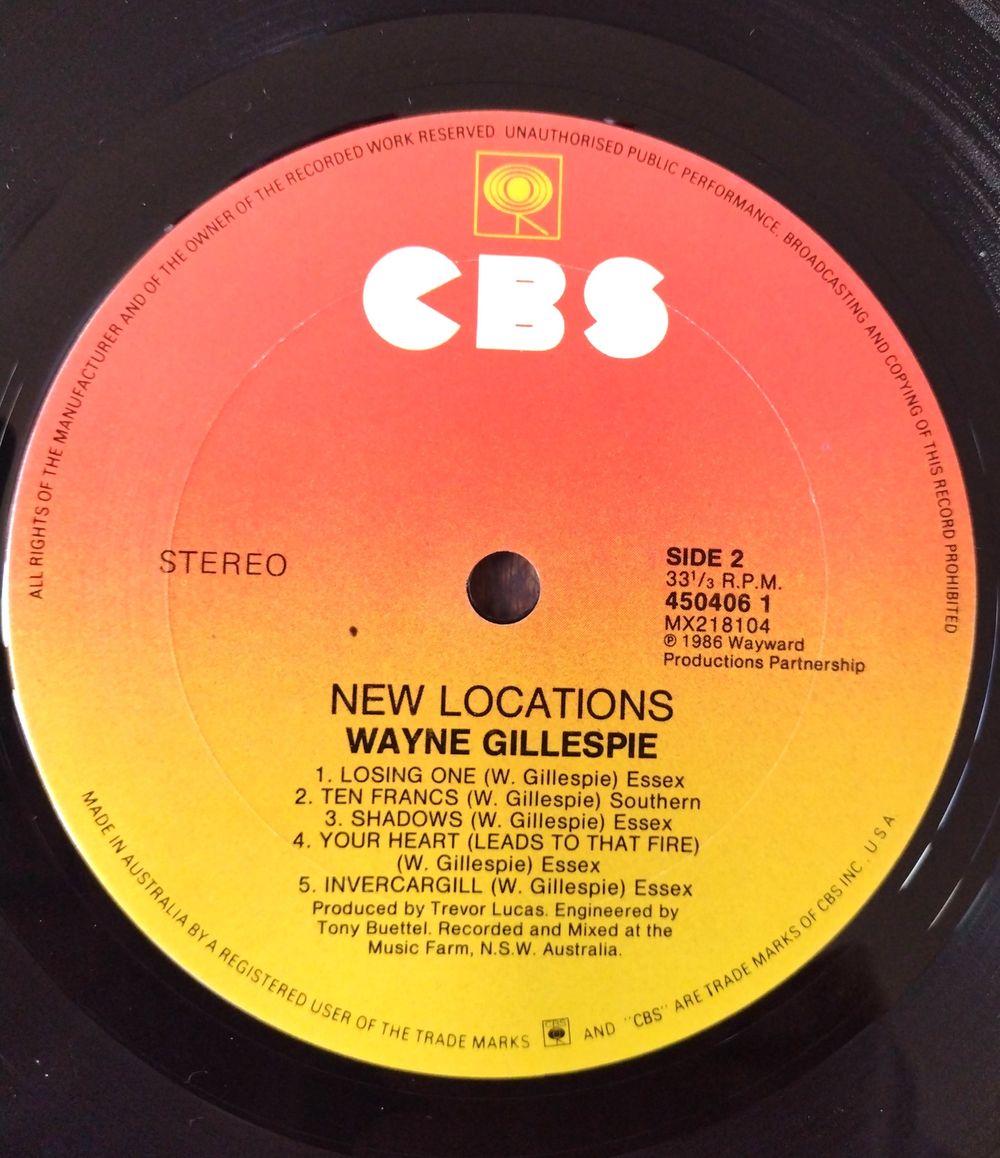 New Locations Vinyl on Discogs $15
