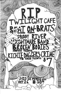 The Beat-On Brats w/ Muddy River Nightmare Band, Broken Bodies & Richie Daggers Crime