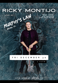 Ricky Montijo @ Murphy’s Law 