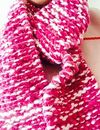 Isobel's handmade in Scotland "raggy" woolen scarf -**FREE GLOBAL DELIVERY***