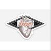 Trope Heart-Shaped Die-Cut Stickers