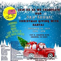 3RD ANNUAL CHRISTMAS GIVING WITH SANTA