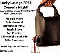 Lucky Lounge Free Comedy Night