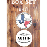 BOX SET SALE (SIGNED) - TEXAS BBQ ADVENTURE GUIDE (PRE-ORDER) & A HISTORY LOVER'S GUIDE TO AUSTIN