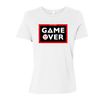 GAME OVER Women's White T-Shirt