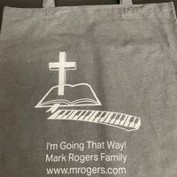 Gray Cloth Tote Bag
