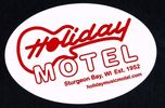 Holiday Music Motel Bumper Sticker