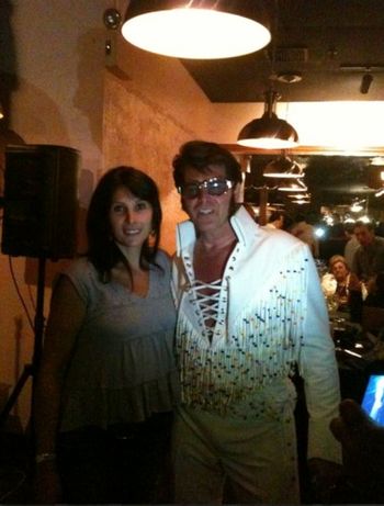 Me and Dona at Gusto Restaurant on Staten Island 6-2-11
