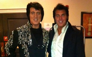 Me and the legendary Doug Church at The Clarion Hotel for Elvis week 2012
