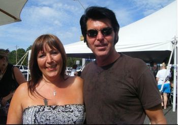 Me and Kimmy at Graceland Plaza during Elvis week 2011
