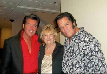With Marilyn and Dan Barrella  in memphis for Elvis week 2013
