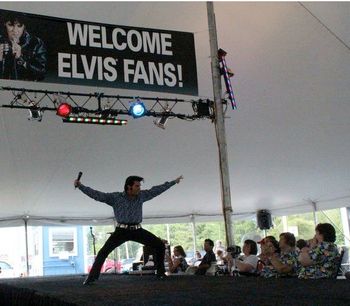 Getting ready for take off at Graceland Plaza Elvis week 2011

