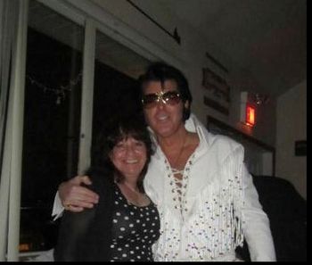 At the Tamaqua in brooklyn Jan 6th 2013. I was part of a benefit show to raise money for folks that lost so much do to hurricane Sandy. The event was hosted by Alive and Kickin. They had the hit TIGHTER and TIGHTER. The evening was a huge success Here im with my good friend Nancy

