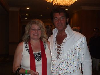 Same thing as the photo with Regina ,but its me with Theresa Elvis week 2011. Not really sure where this pic was taken,but i know we were in memphis
