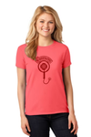 Women's T-shirt - Coral Silk
