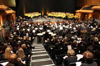 Recording 'One Hundred Years a Nation, The Helix, Dublin, 2016
