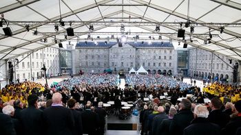 One Hundred Years a Nation, premiere, The National Museum, Collins Barracks, Dublin, 2016
