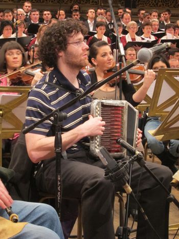 Eóin Ó Beaglaioch at the Ateneul Roman, Bucharest, 2011
