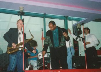 4 on the Floor back in the day with the dude from the Coasters- he was really good!
