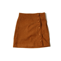 Corduroy Brown Skirt