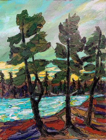 Sold..."Stoney Creek/Manitowick Lake" "8x10'' ...$125.00 + shipping
