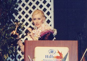 Receiving Award
