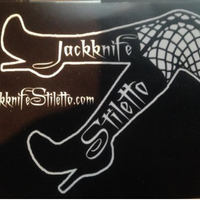 Jackknife Stiletto Big Sticker